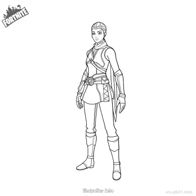 Free printable Windwalker Echo 02 Coloring Page - Free PDF Printable Fortnite Coloring Sheets coloring page